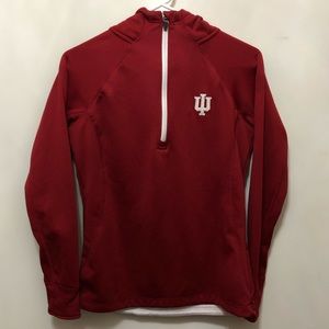 IU Half-Zip Pullover Hoodie